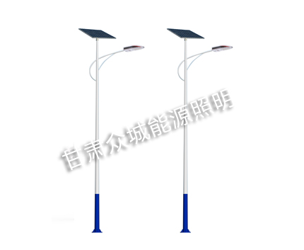 合水复兴号太阳能led路灯